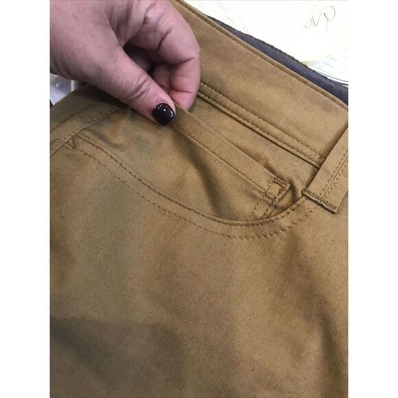 NEW Brothers Sons Hiking Work Pants 30x34” Khaki Pockets Zip Cotton Cool Max Zip - Picture 6 of 13